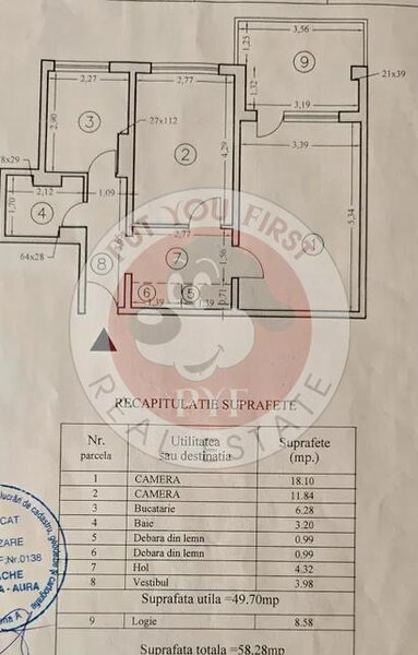 Mega Mall  | Apartament 2 camere | Decomandat | 50 mp | B9430